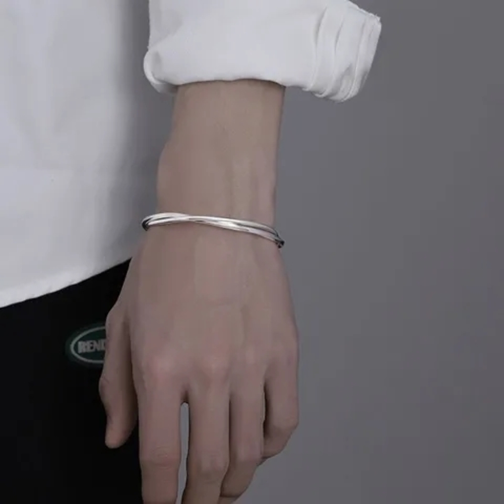 Silver Bangle Bracelet